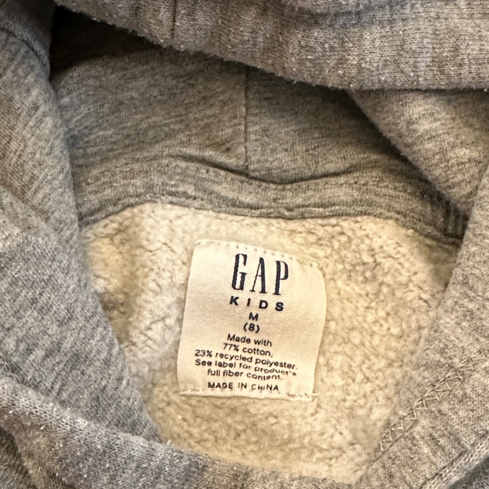 Pokémon Hooded Sweatshirt Gray Soft GAP - Picture 2 of 5